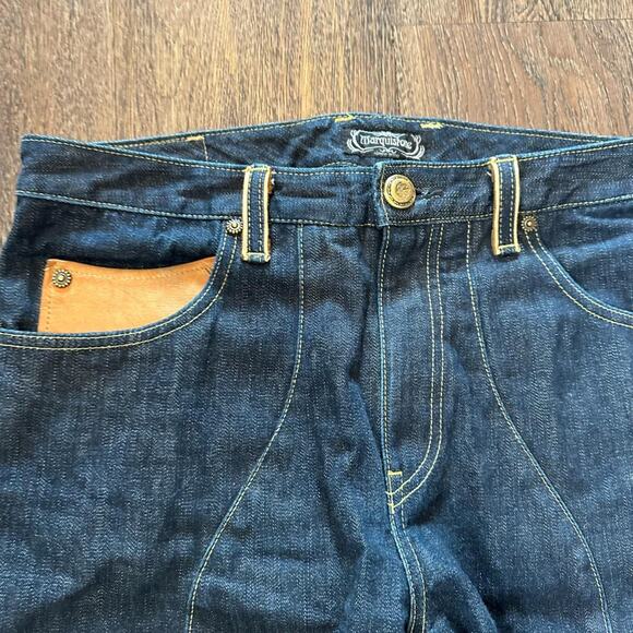 Obelisk spiral flare jeans these - Picture 2 of 8